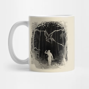 Hunger Games Woods - Black Yellow Mug